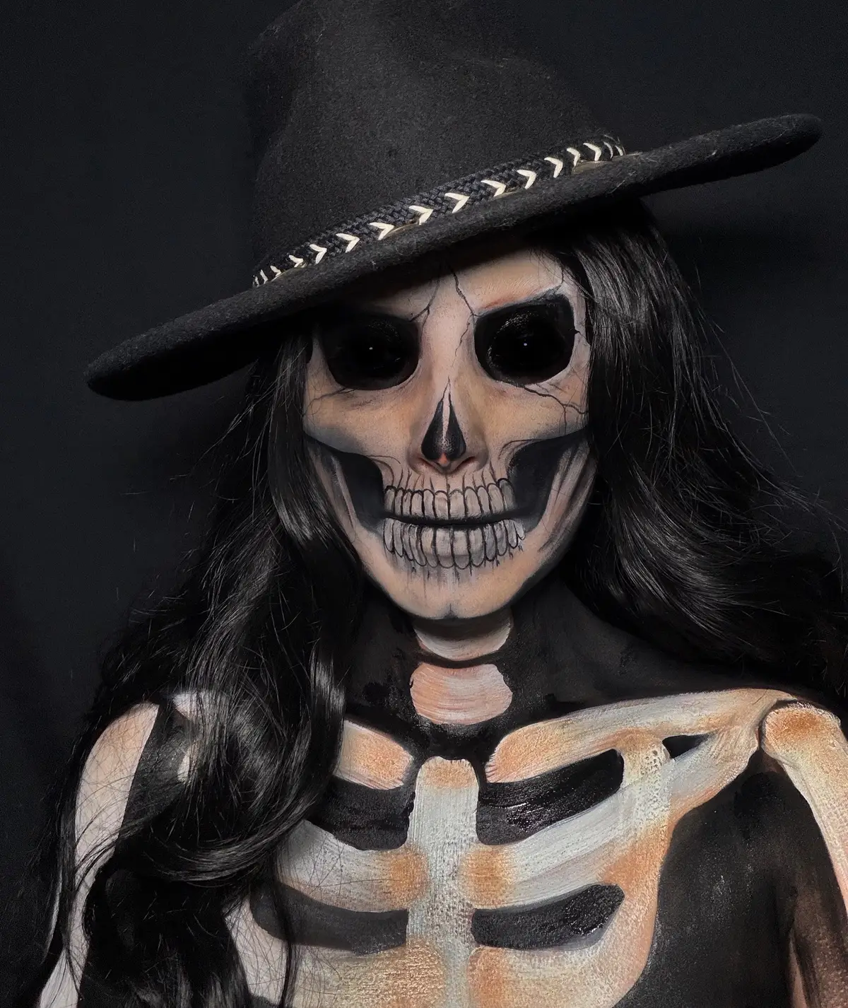 #skullmakeup #halloween #halloweenlook 