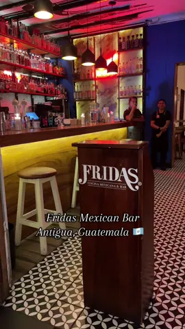 Frida’s Mexican Bar 🌮🍹 I ordered their Corona Margarita, and it was so tasty and different it actually comes with a beer in it! They bring out fresh salsa and chips with a variety of hot sauces to choose from, which I loved. I also tried the street corn it wasn’t my favorite (maybe it was too fresh 😅), but the guacamole was really good, and both the chicken quesadillas and chicken tacos were hits all across the board. Overall, great vibes and good food definitely worth checking out 💫 #travel #antiguaguatemala #Foodie #fyp #dcinfluencer 