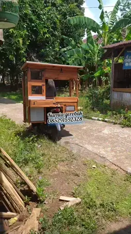Pembeli gerobak dari Rembang,, di ambil sendiri #gerobakmotor #gerobakbakso #rombongsiomay #baksobakar