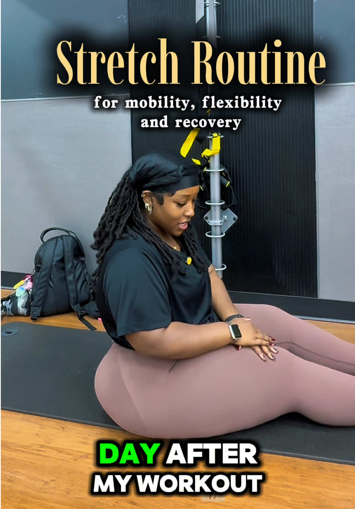 Because these hips don’t lie—they just lock up if you don’t stretch 😭💀 My go-to post-workout stretch routine for open hips & future splits 🧘🏾‍♀️ ✅ Relieves tension & stress ✅ Improves flexibility ✅ Speeds recovery This and R&B music helps you get in tune with yourself and feel the stretch 😌🎶  Stretch now or waddle later 😂#GymTok #fypシ゚viral #gymmotivation #stretching #stretchingroutine 