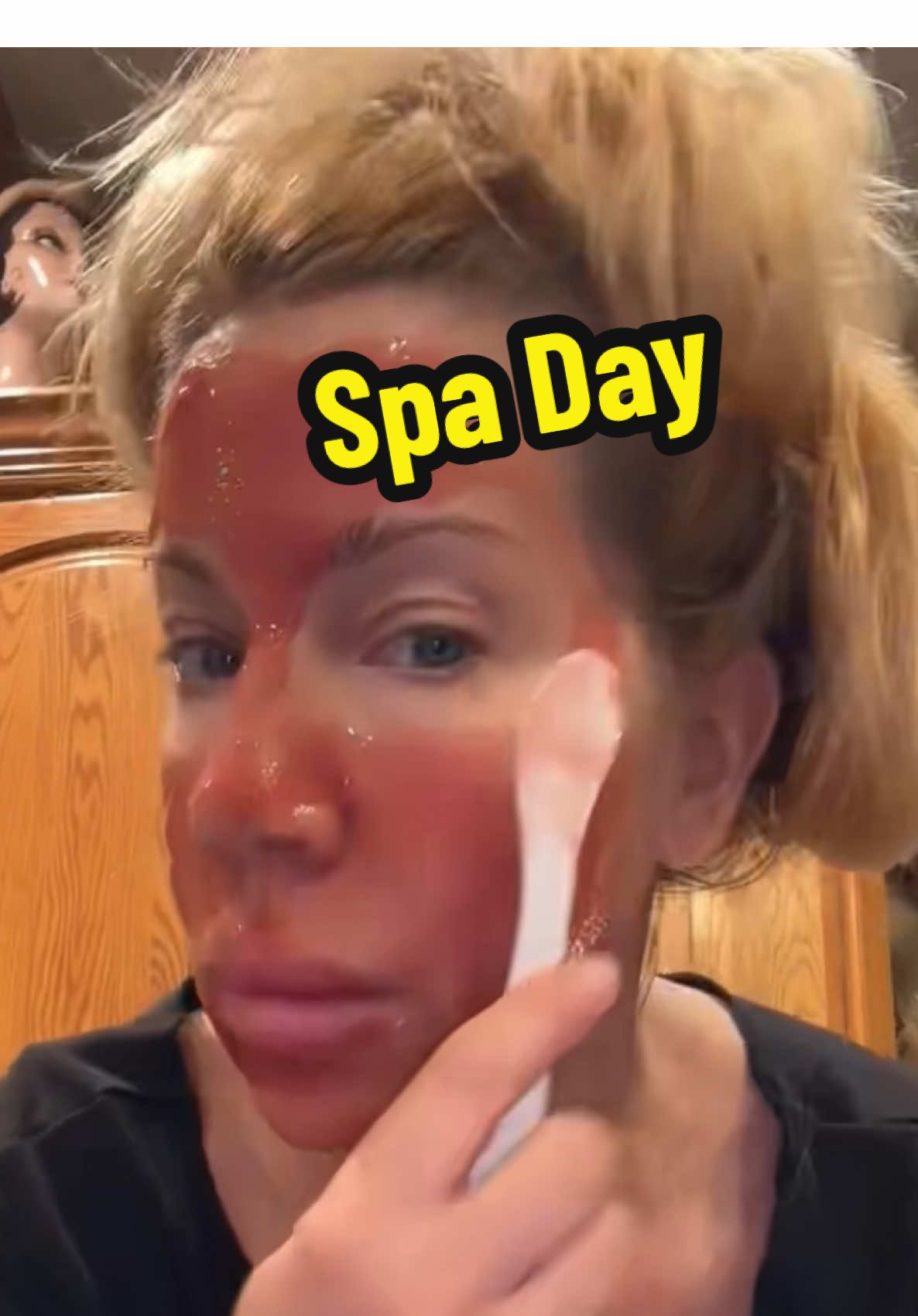 Spa at home #facemask #beauty #mask #skincare 