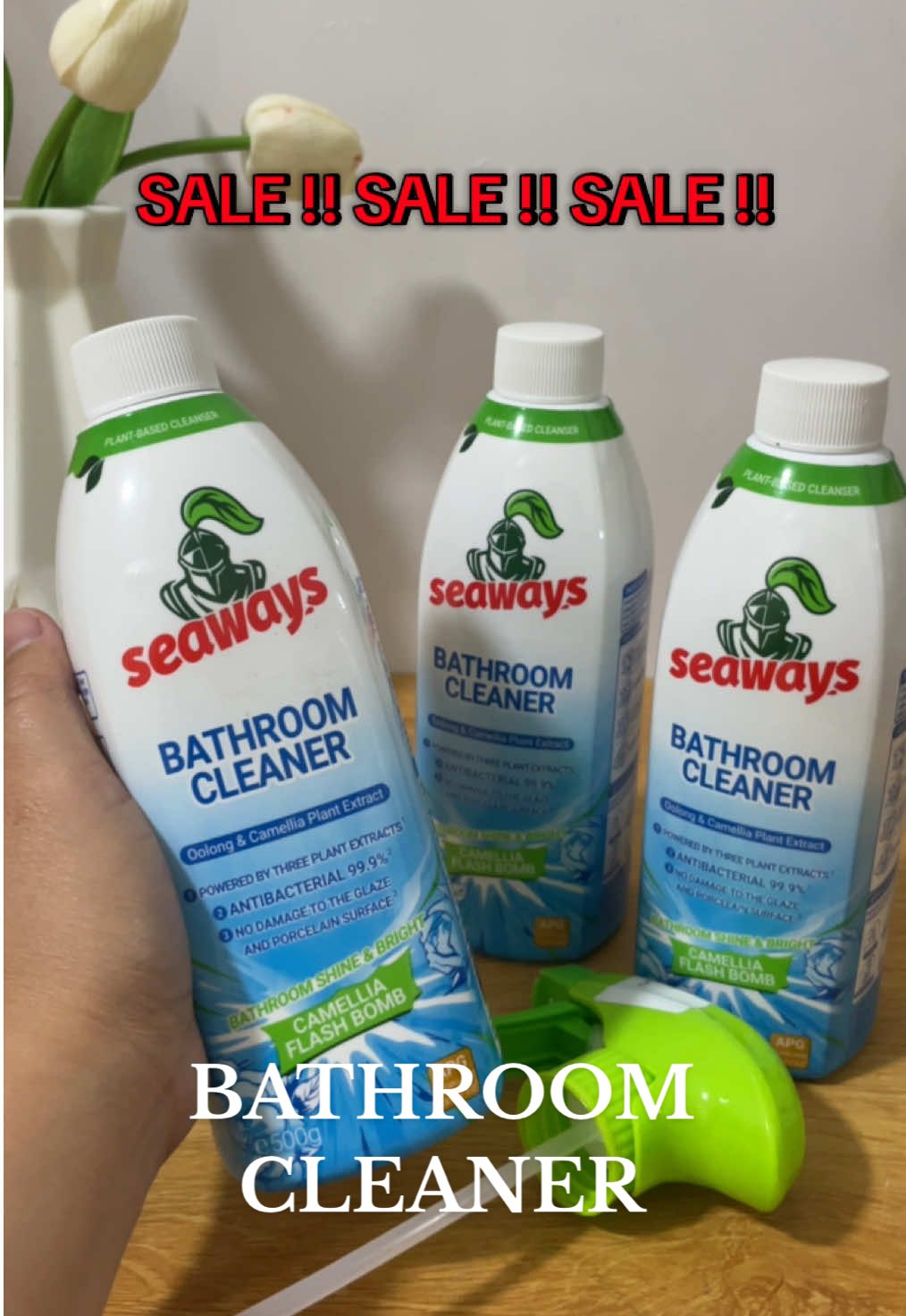 SEAWAYS BATHROOM CLEANER. #seaways #seawaysbathroomcleaner #bathroomcleaner #fyp 