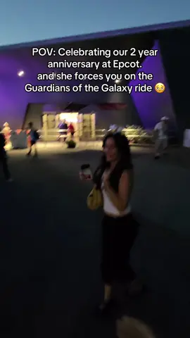 Celebrating our 2 year anniversary the right way with @Disney Parks.  #epcot #disneyworld #disney #orlando #guardiansofthegalaxy 