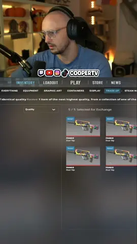 YOU CAN TRADE UP TO A KNIFE? But it’s locked to your account?? Is this a good update?! #counterstrike #cs2 #twitch #skins 