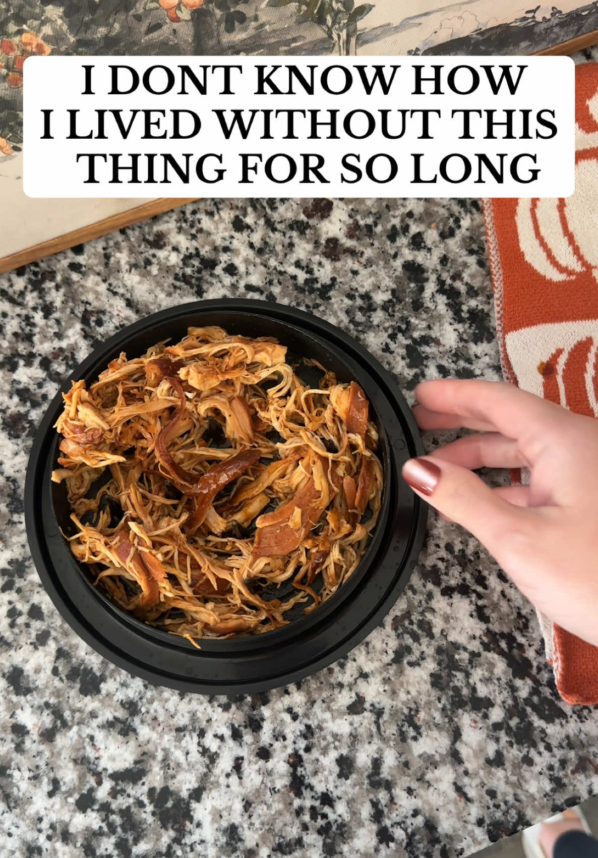 Crockpot must have! #crockpotdinner #chickenshredder 