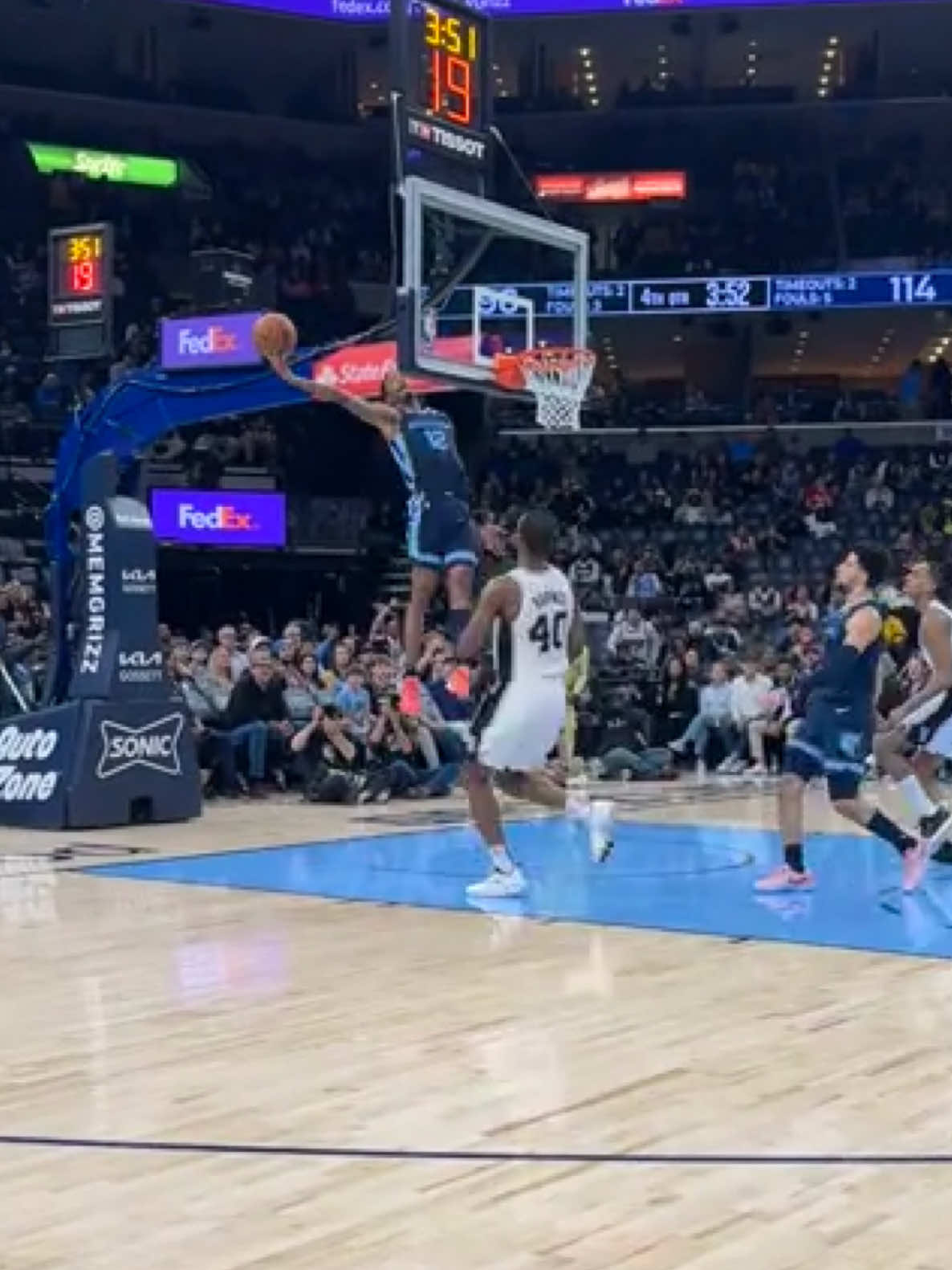 Would’ve been alley-oop of decade 😳 (@Sheri Dunlap Hensley) #NBA #basketball #sports #fyp #jamorant 