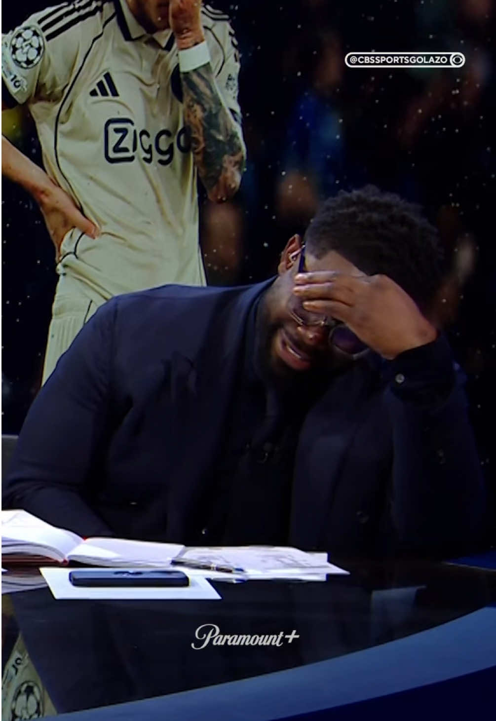 Micah was FLOORED 😭 #UCL #championsleague #ucltoday #jamiecarragher #micahrichards 