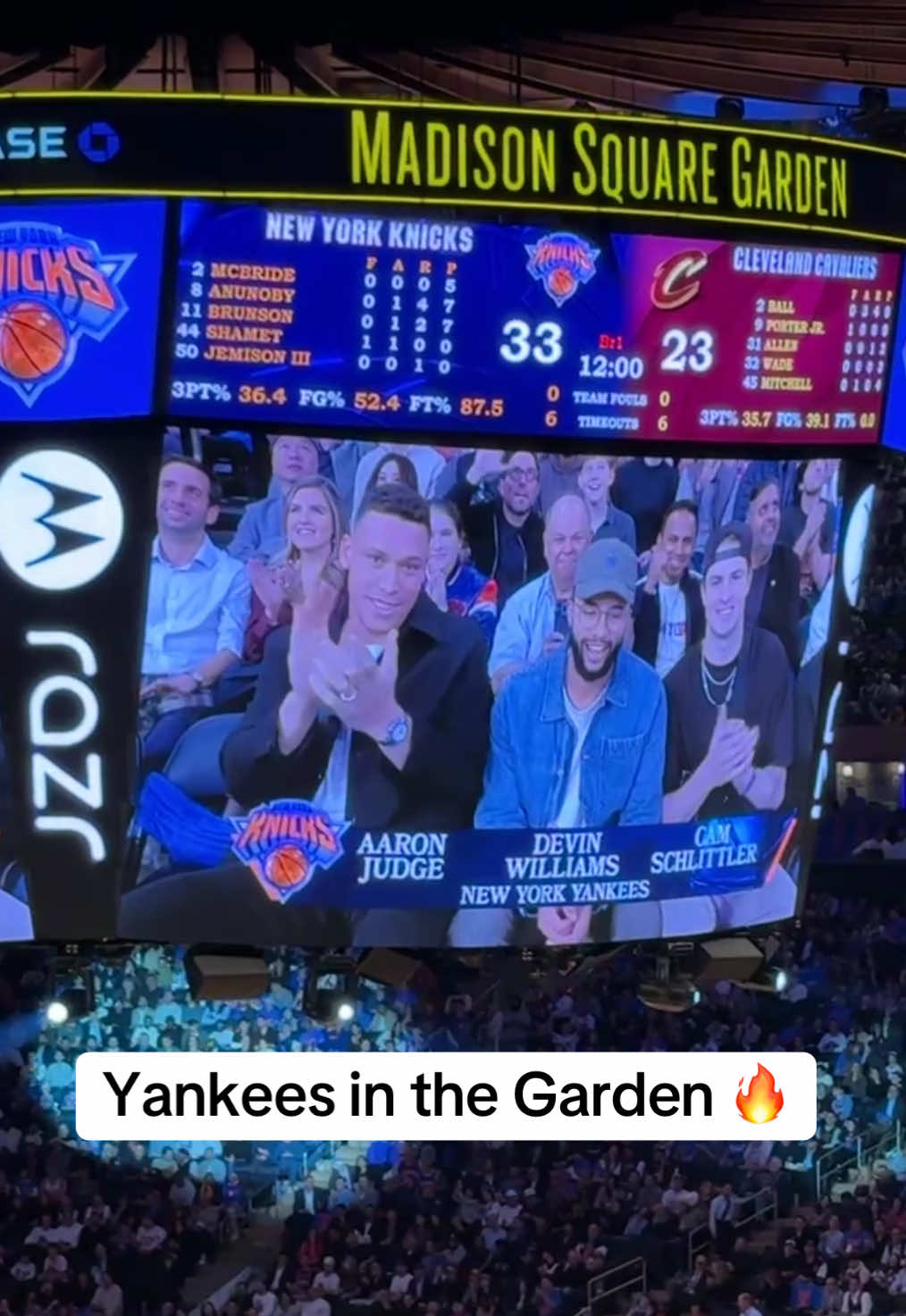 So New York 🗽 #NBA #basketball #knicks #nbaonespn #baseball