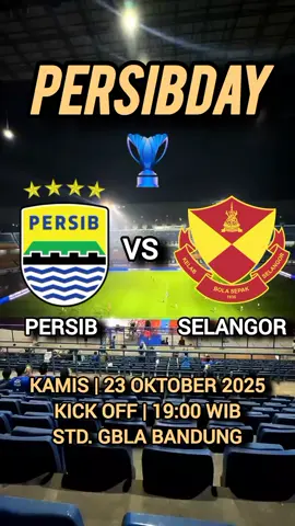 PERSIBDAY 💙 Asia kami siapa merebut 3 poin lagi. #persib #persibday #persibbandung #acltwo 