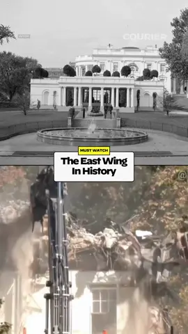 Trump ordered the demolition of the East Wing to build his ballroom.