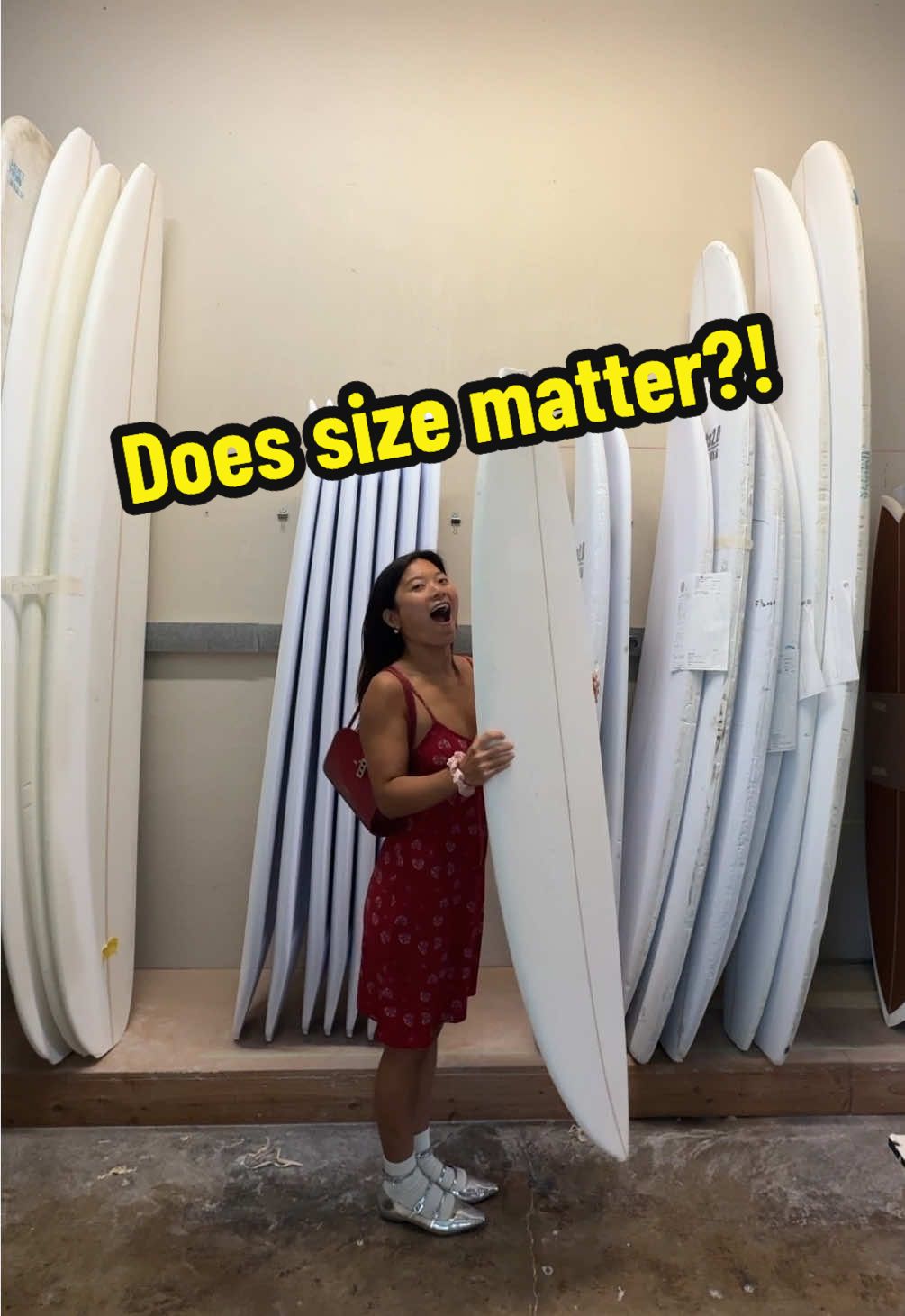 Share this with someone who said SIZE doesn’t matter 😂 Jokes aside if you’re thinking about buying a new surfboard or not sure if your current one suits your level, hit up your local shaper. 🙌🏽 Guys like @promersurfboards know exactly what type of board fits you. And the best part? He’s got demo boards you can try before you commit. Total game changer.Supporting your local shaper is more than just smart—it’s art. 🎨 Designing and riding a custom board is like owning a one-of-a-kind painting… but you get to surf it. 🏄🏽‍♂️ Trust me, riding a board I helped create feels powerful af. Big thanks to Ray for letting me film in the shaping bay (even while being super busy). Appreciate you letting me being Silly hanging out for 2 hours and make this video happen! 🙏🏼 If you made it this far, congrats🥰you’re that 1% 😎👏🏽 Now go support your local surf artists. Especially in winter when business slows down, your visit means more than you know. ✨ Custom board. One-of-one. Pure art. #surflessons  #SupportLocal #surfboard #surftok #surfing 