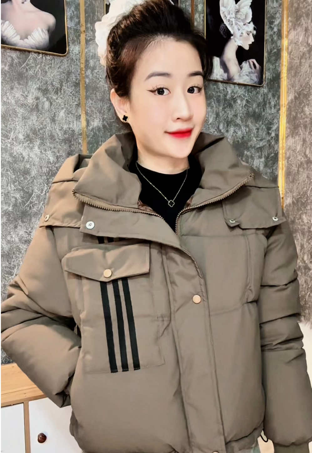 Áo phao mới 2025#vuthithanhhue95 #xuhuong #aophao #aophaonu 