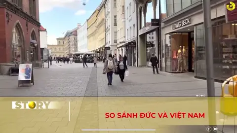 Phép so sánh dữ liệu Dân số - Diện tích - Kinh Tế giữa Việt Nam 🇻🇳 và Đức 🇩🇪 #duhocduc #nuocduc #hoctiengduc #goethe #deutschland 