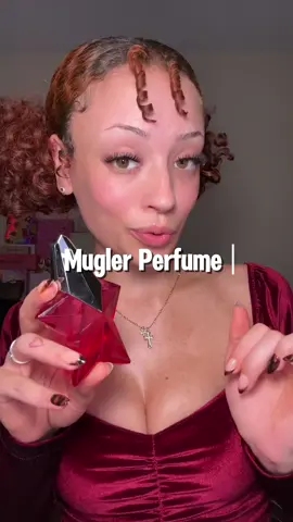This Angel Nova perfume from @Mugler is absolutely divine 😍🌹 just smells so so sexy 💃🏻 -  -  -  #giftedbymugler #angelnova #perfumetiktok #perfumetok #perfumereview 