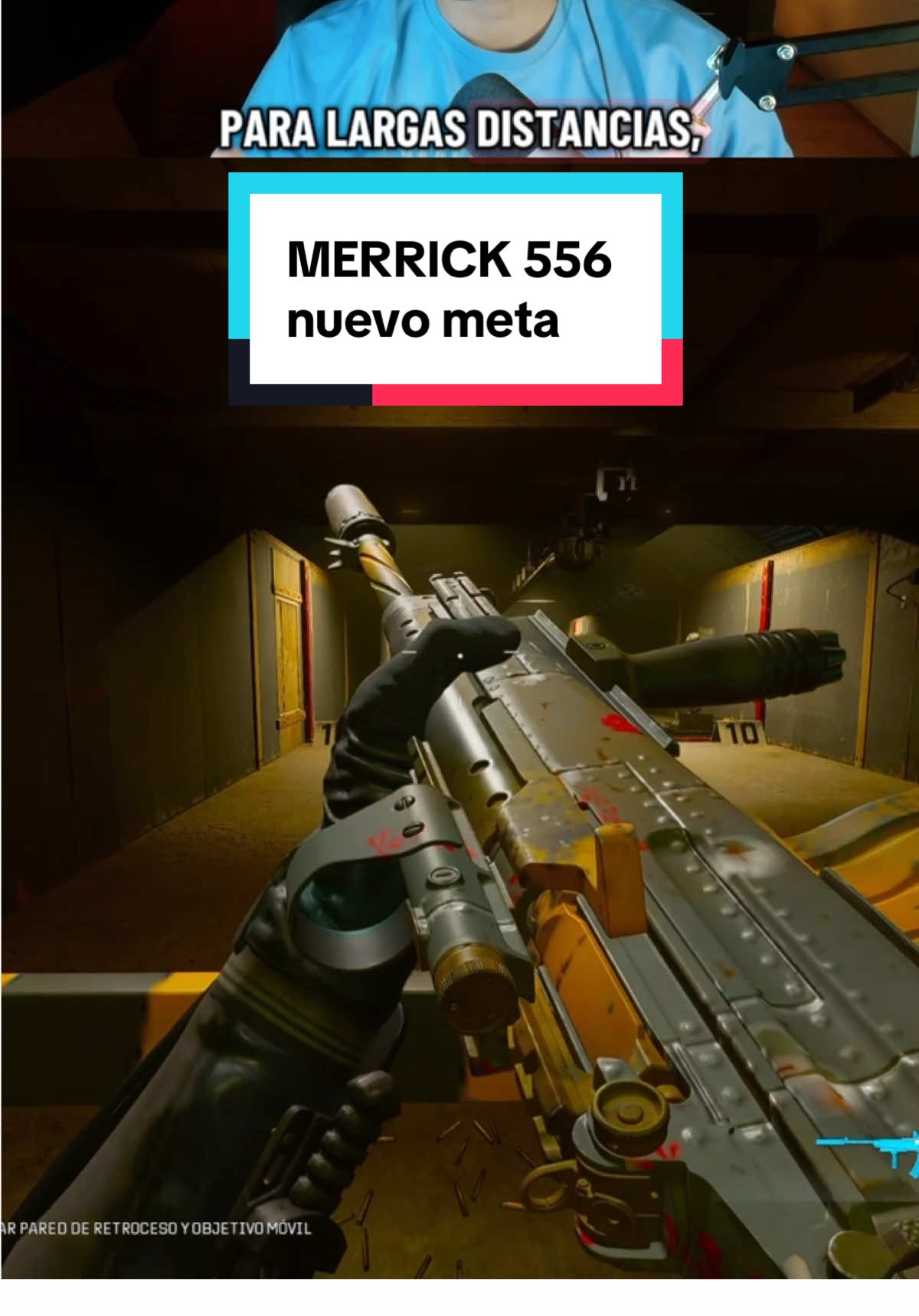 Nuevo Meta Absoluto de Largas Distancias. MERRICK 556 🔥#warzone #callofduty #videojuegos🎮 #clases 
