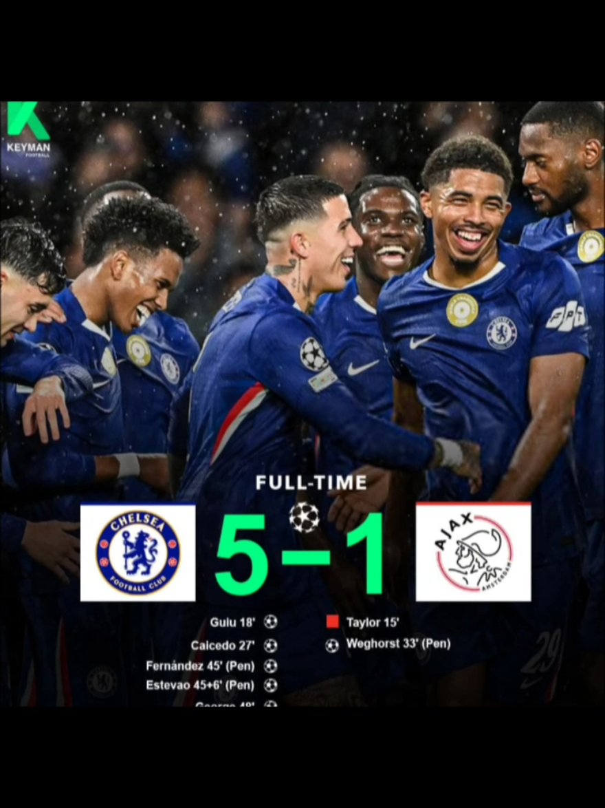 Chelsea 5-1 Ajax #football #chelsea #ajax #CapCut #fpy 