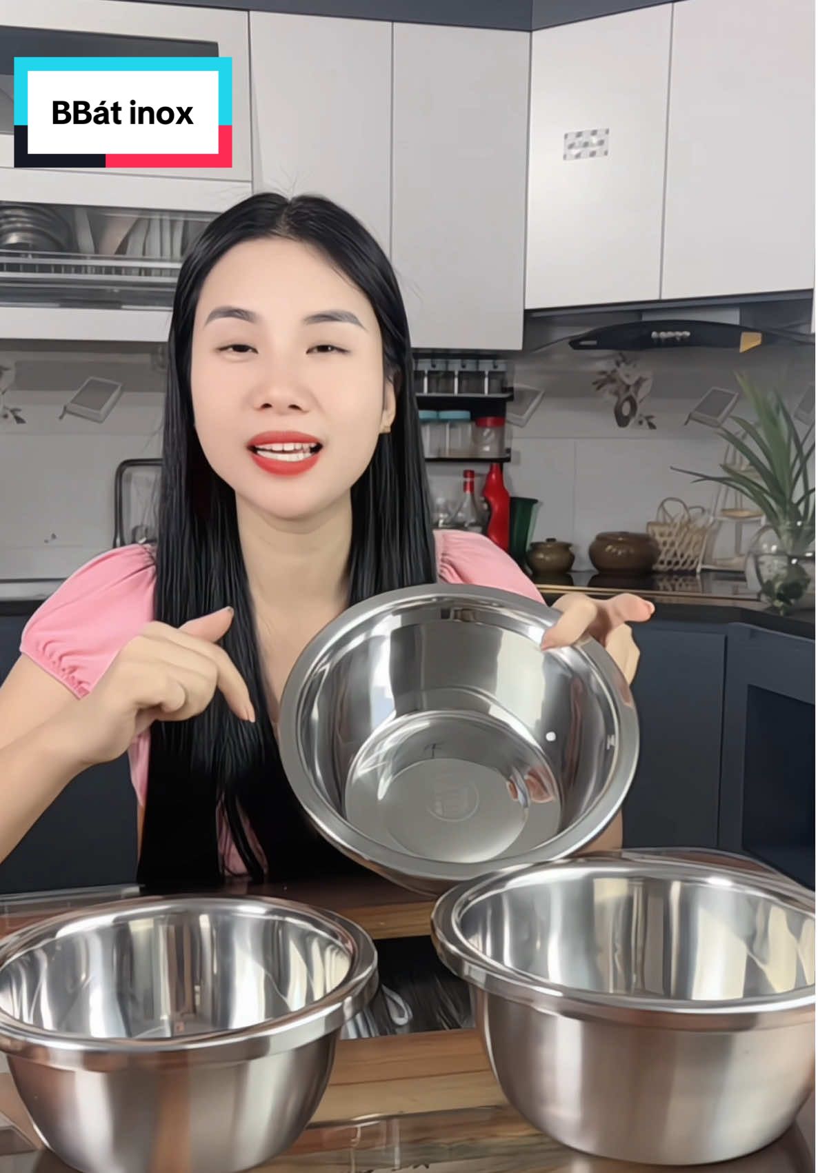 Thay inox đựng đồ đa năng #thauinox #batinox 