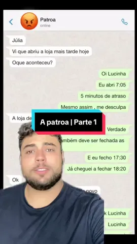 A patroa | Parte 1 #históriasdowhatsapp #conversasreais #laudabahia #historiareal #historiaviral  Conversa: @chatfakee