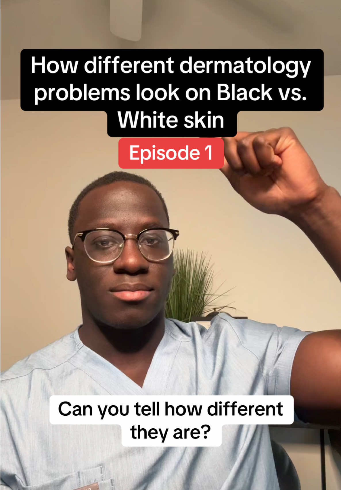 It’s been a while since I’ve shared a video from my “Derm on Darker Skin” series. Episode 1 features Lyme Disease, Pityriasis Rosea, Drug-Induced Hypersensitivity, and Cellulitis. I’ll be posting more soon. What other skin conditions do you want to see next? 👇🏾 Representation in medicine matters. @wearfigs #Figsambassador 
