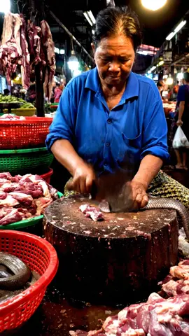 Life at a Wild Meet Market #seafood #food #fish #cooking #animalsmarket 