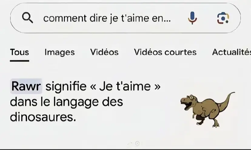 #rwaarrr🦖 #dinausaure #jetaime❤ #fyp 