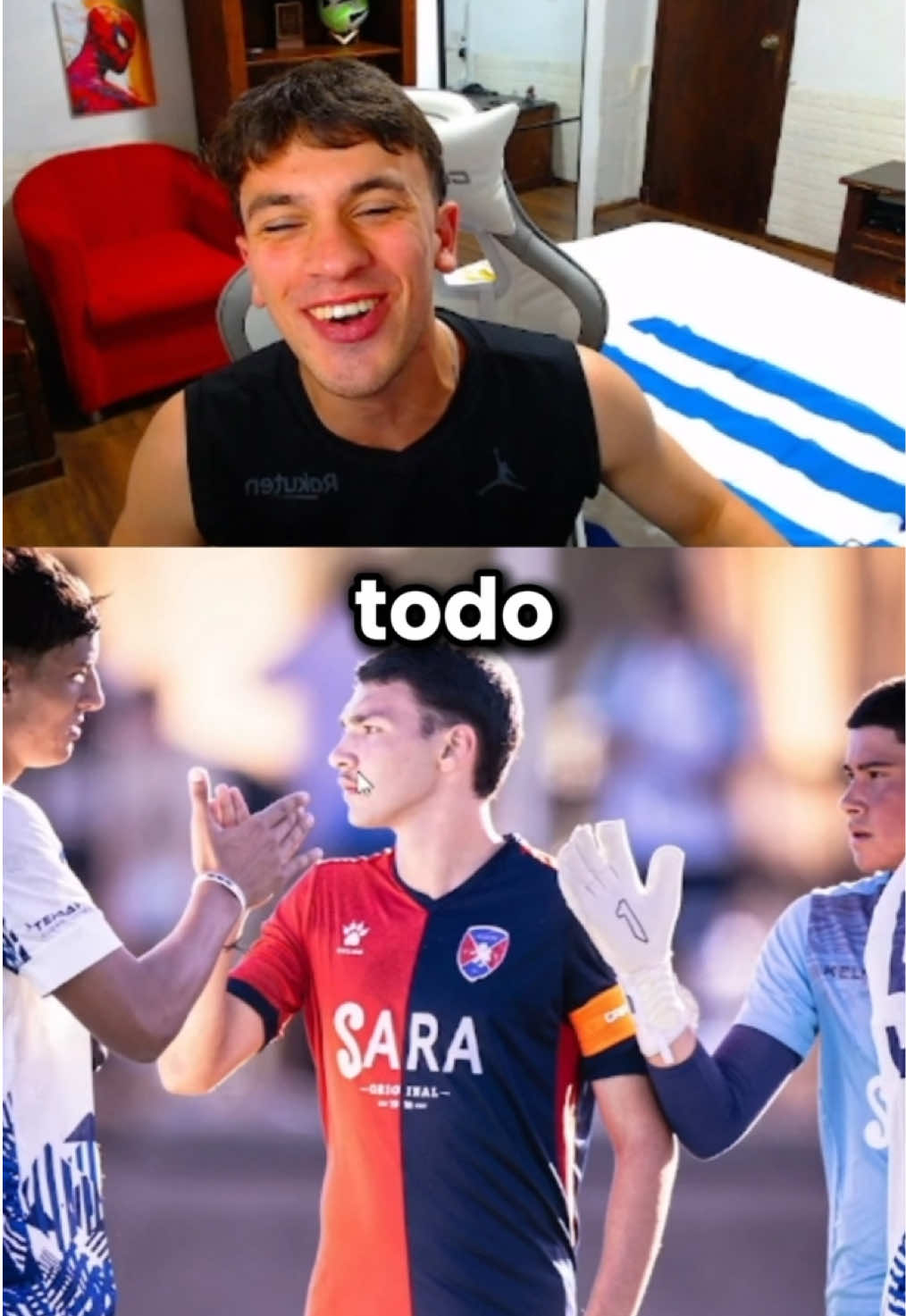 BUEN BIGOTITO 🗣️😂 #futbolargentino #futbol #uruguay #argentina #futbolista 