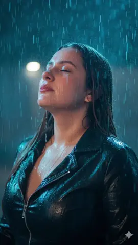 ¡Crea tu foto en Gemini Gratis! Copia texto y pega en Géminis Crea una escena cinematográfica en 8K, formato vertical 9:16. Una mujer con el rostro exacto de la referencia Bajo una lluvia intensa, la mujer cierra los ojos mientras deja que las gotas resbalen lentamente por su rostro. Su cara está hacia arriba, Su piel brilla con el reflejo del agua, y cada gota parece capturar la luz azul del entorno, creando destellos que acentúan su serenidad. Su cabello, completamente empapado, cae en mechones rectos sobre sus hombros, pegándose ligeramente a su piel. Viste una prenda oscura con cierre frontal, ajustada y brillante por la humedad, que resalta la silueta y la textura del material mojado. La iluminación es profundamente cinematográfica: tonos azulados y fríos dominan el ambiente, mientras que un leve halo de luz cálida toca su rostro, equilibrando la escena entre melancolía y calma. Su expresión transmite una mezcla de liberación y paz interior, como si en ese instante la lluvia lavará todos los pensamientos, dejándola suspendida en un momento puro y emocional. #Fotos #geminis #prompt #tendencia #Fypppppppp