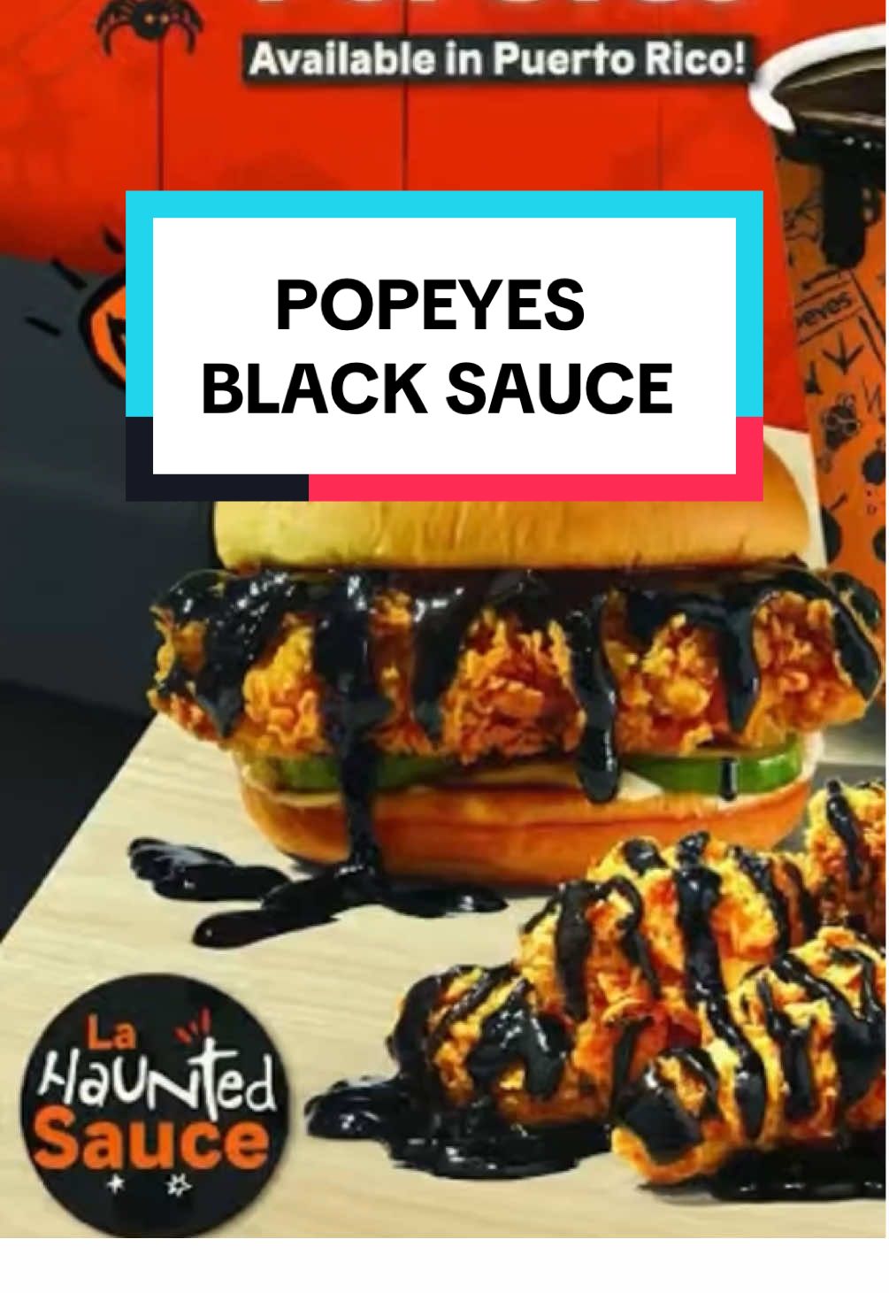 🌎 CNNFA NEWS: Popeyes Haunted Black Sauce  #nnfapodcast #cnnfanews #popeyes #puertorico @David Temple @DEREK the Greatboy  Gaines 