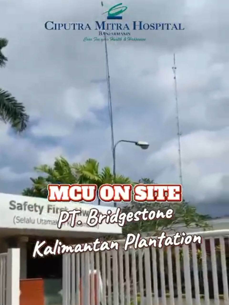 Dukung produktivitas lewat kesehatan! 💪 Ciputra Mitra Hospital hadir di PT Bridgestone Kalimantan Plantation untuk layanan Medical Check Up onsite. #CiputraMitraHospital #MCUOnsite #MitraSehat #Bridgestone