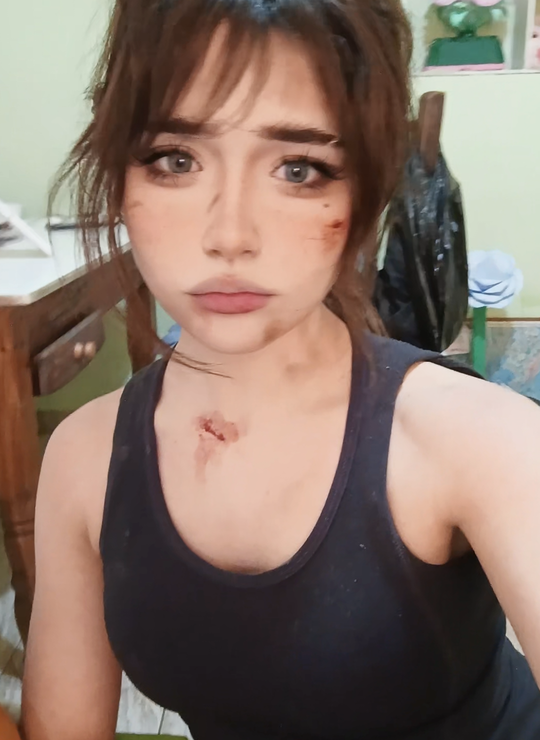 quise parecerme a Ellie y paso todo lo contrario  #tlou #makeup #elliewilliams #cosplay #contenido 
