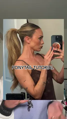 My in-depth signature ponytail tutorial #hairtutorial #ponytail #ponytailtutorial 
