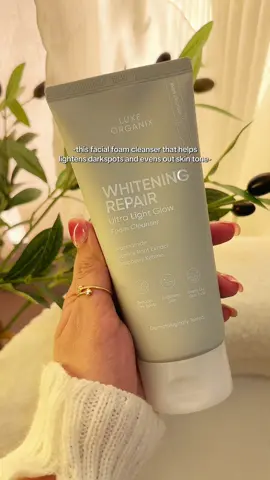 Luxe organix whitening repair ultra light glow✨#foamcleanser#facialwash#luxeorganix 