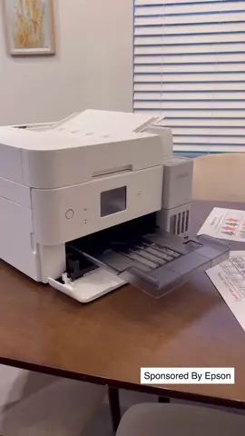 The @epsonamerica EcoTank 4950 is the PERFECT gift this holiday season 🎁  It’s so easy to fill the ink and no mess, no stress!  Comment “HOLIDAY” and I’ll send you a link to my FAVORITE @epsonamerica printer and 5 FREE holiday themed activities to do with your little one! 🌟 🎁❤️ #ad #sponsoredbyepson #printing #giftguide #activitiesforkids  