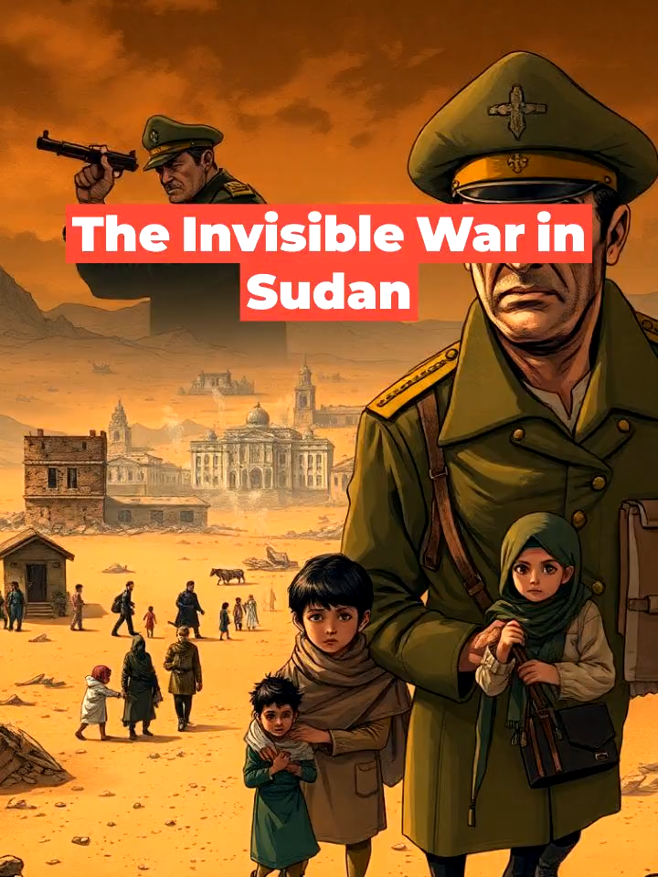 What if this silent war was happening in your backyard?  #Sudan #HumanRights #InvisibleWar #StandWithSudan #fyp