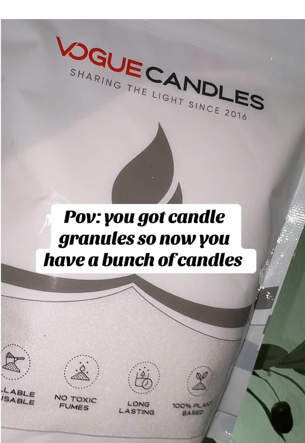 1LB BAG WAX GRANULES + 15 WICKS- WHITE, NUDE, RED, BLACK COLOR🕯️🕯️ #candles #candle #candlegranules #blackfriday 