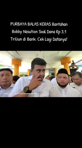 PURBAYA BALAS KERAS Bantahan Bobby Nasution Soal Dana Rp 3,1 Triliun di Bank: Cek Lagi Datanya! #tribunnews  #fyp #kemenkeu #bobynasution  #pemda