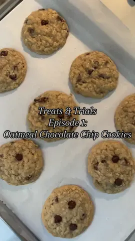 ✨Treats & Trials✨ featuring @Broma Bakery 😇🍪 Oatmeal Chocolate Chip Cookies #baketok 