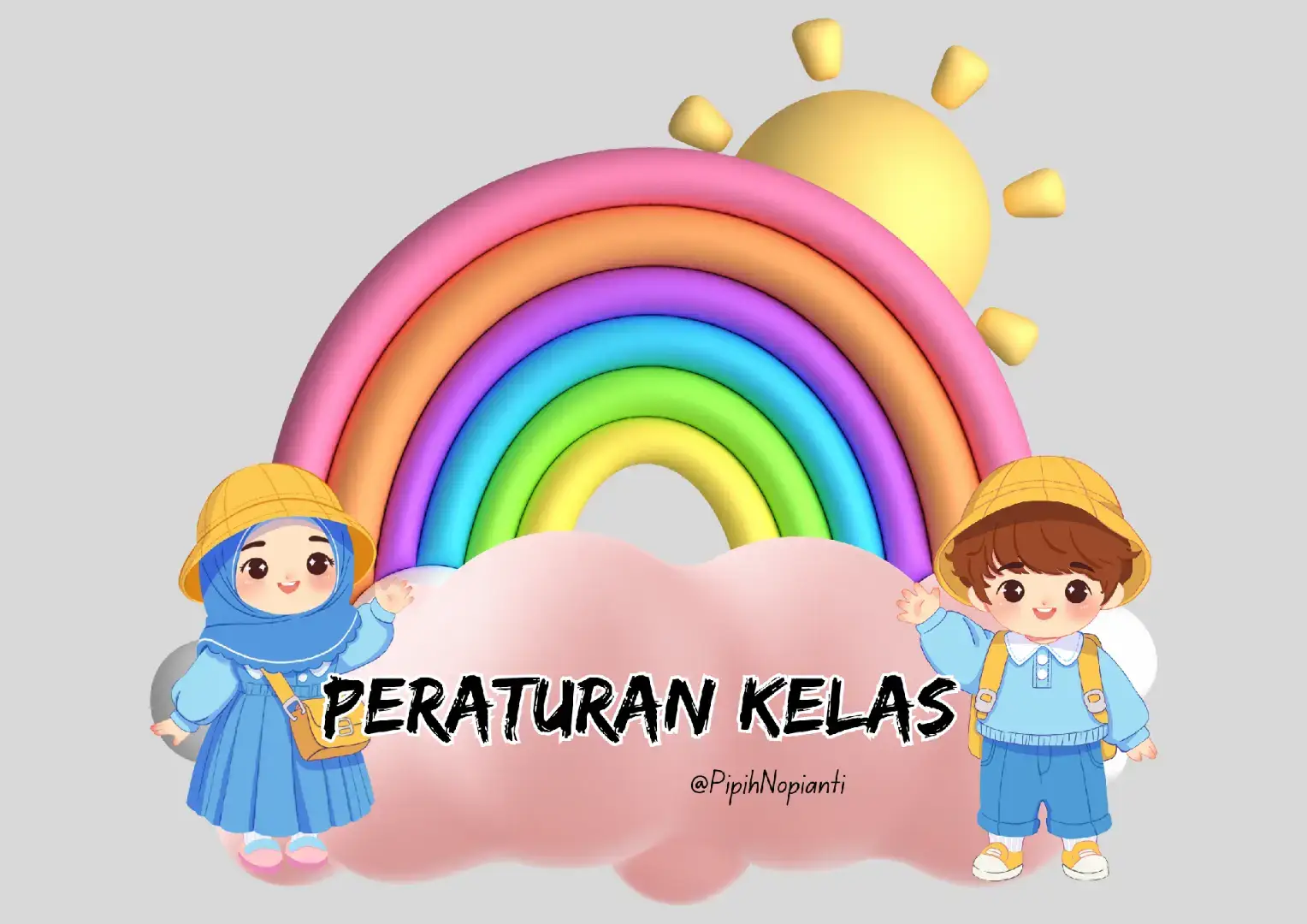 Peraturan Kelas #kreativitas #guru #peraturankelas #dekorasikelas 
