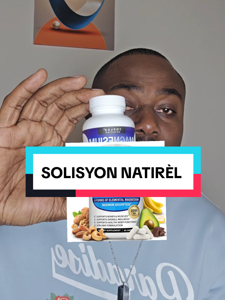 SOLISYON NATIRÈL  #magnesiumcomplex #suplement #bonessupport #resultsmayvary 