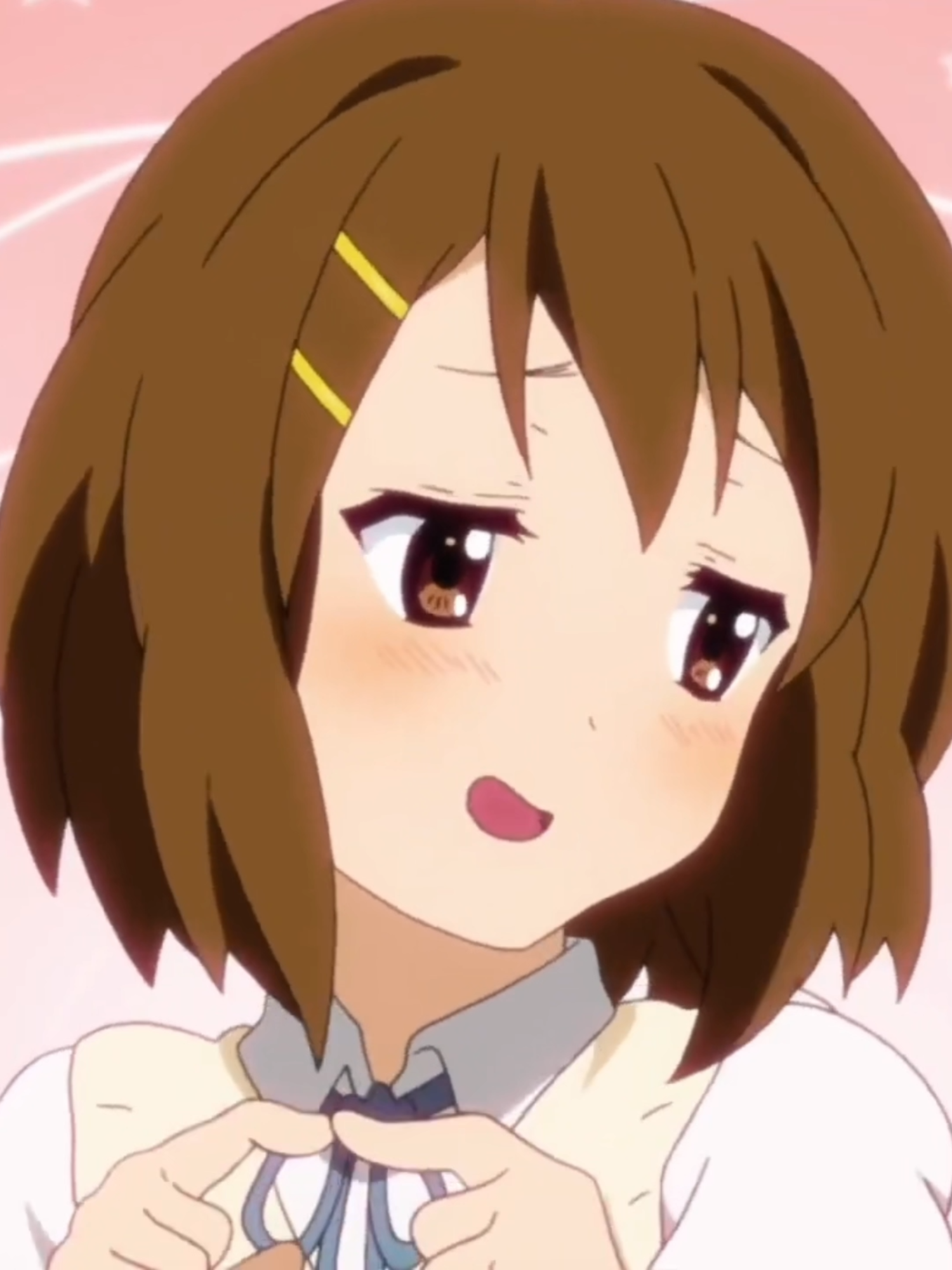 yui didnt have the cameras on #yuihirasawa #k_on #konanime #konedit #tuff