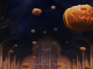 Halloween in Hogwarts 🎃 🪄🏰  #harrypotter #hogwarts #halloween #potterheads #edits 