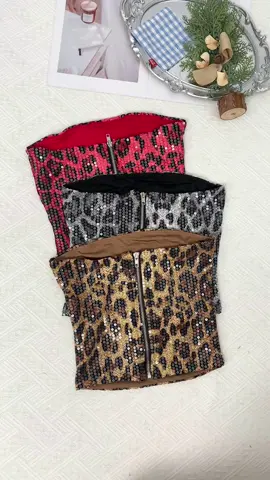Your summer outfit just got wilder 💋 #leopardprint #sequinoutfit #SummerFashion #straplesstop #womensfashion #StreetStyle #OOTD #partyoutfit #TikTokFashion #glamlook #trendytop #tiktokshopblackfriday #tiktokshopcybermonday #spotlightfinds #sparklyvibes #summerstyle #fashionfinds #datenightoutfit #styleinspo 