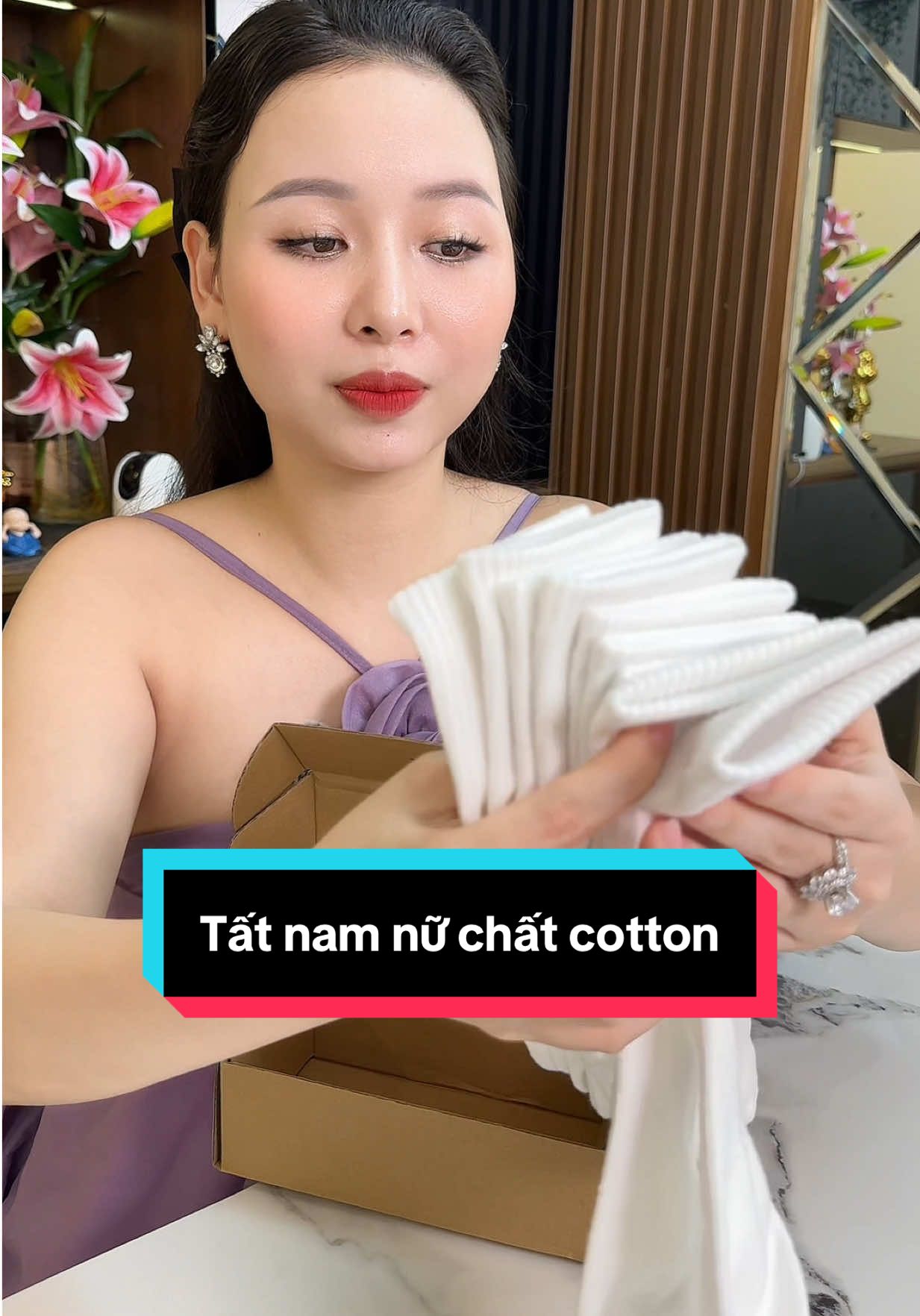 Tất vớ nam nữ cổ cao chất cotton #phạmminhthu888 #MinhThu #minhthureview #mẹbốibốinè 