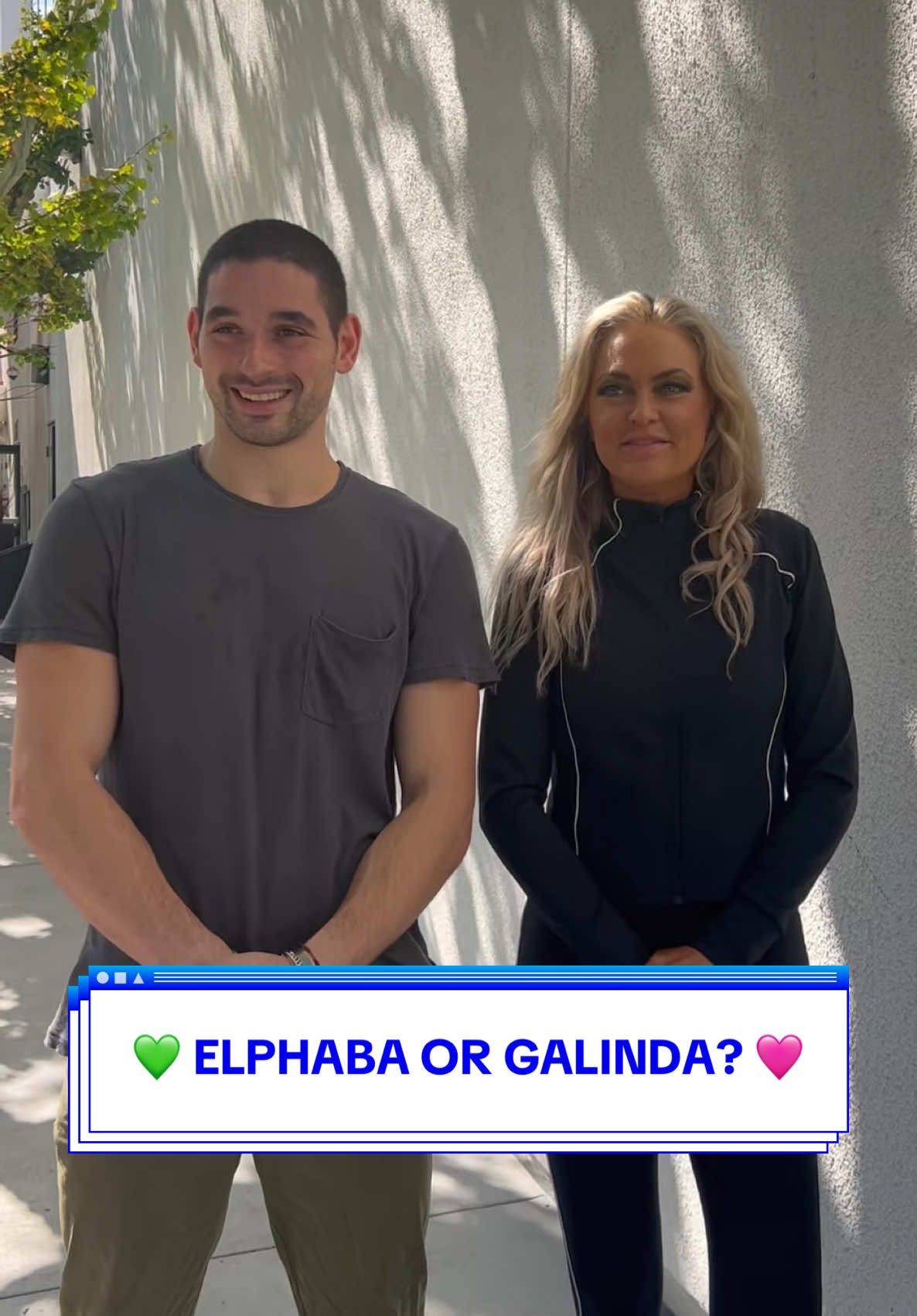 If Elphaba and Galinda were in the ballroom, what tricks would they pull? 💚🩷 Do you agree with our couples? #WickedNight #DWTS 