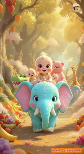 du di dam @Mai Hương Daily #nhacthieunhi #animals #songforkids #maihuongjelly #maihuong3djelly 