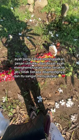 penyesalan tidak ada ujungnya💔🥀#kehilanganorangtersayang #kehilangan #kehilanganayah #yatim #kematian 