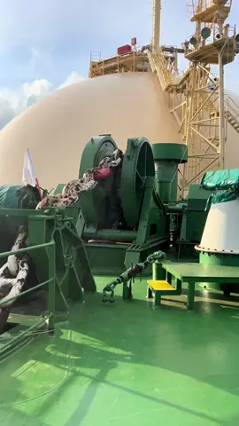 laid up with gas free condition 