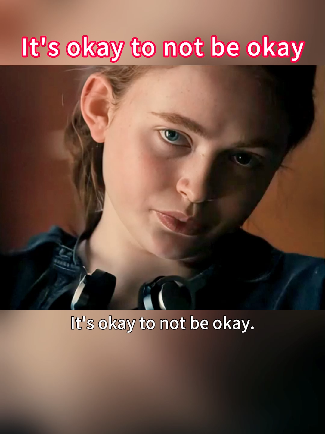 It's okay to not be okay. It's normal to feel this way#LearnEnglishWithMovies #learnenglishdaily #trend #fyp