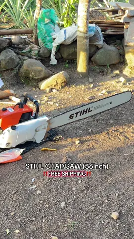 Best budol ever #stihlchainsaw #stihlpower #chainsawman #portablechainsaw #cuttingwood 