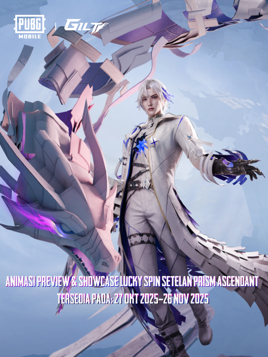 ✨ Prism Ascendant Set bentar lagi dateng! 💎 Gak cuma jaketnya bisa dilepas-pasang sesuka hati, tapi ada juga pose eksklusif sambil megang senjata dan efek kertas beterbangan yang gokil abizz! 💥 Jangan sampe ketinggalan, siapin UC lo sekarang! 👕🔥 📲 https://pubgmobile.live/PUBGMGILTSETB400 #PUBGMOBILE #PUBGM400 #PUBGMMONETIZE #GamingOnTikTok #WhatToPlay